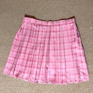 Pink pleaded Lolita skirt 36 in the waist